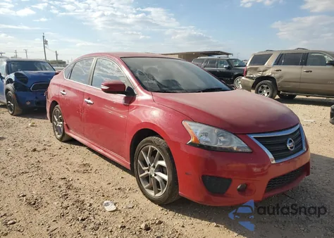 2015 Nissan Sentra S из США, поврежденный, VIN 3N1AB7AP4FY229141